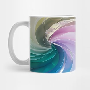 Abstract, Marble, Watercolor, Colorful, Vibrant Colors, Textured Painting, Texture, Gradient, Wave, Fume, Wall Art, Modern Art Mug